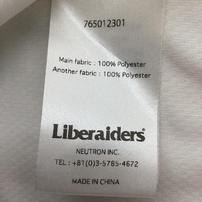 リベレイダース Liberaiders カットソー 半袖 765012301 23SS LR HOCKEY SHIRT L ロゴ、文字 白 / ホワイト / X 青 / ブルー /  メンズ USED 古着 中古 10150822