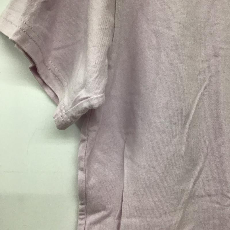 ラバンダ LAVANDA Tシャツ 半袖 LV20SSPO012 宇野実彩子 バックプリント FREE ロゴ、文字 紫 / パープル /  レディース USED 古着 中古 10150828