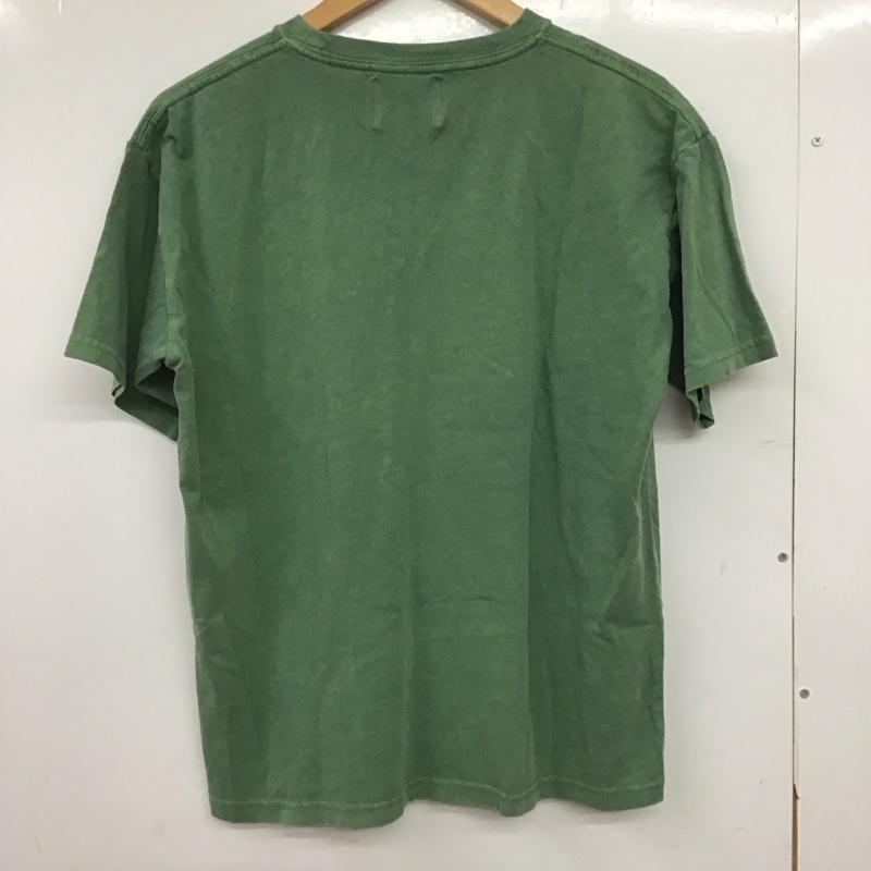 ディスコート Discoat Tシャツ 半袖 DPZ2051206A0007 ピグメントアソートロゴTシャツ S ロゴ、文字 緑 / グリーン /  レディース USED 古着 中古 10150830