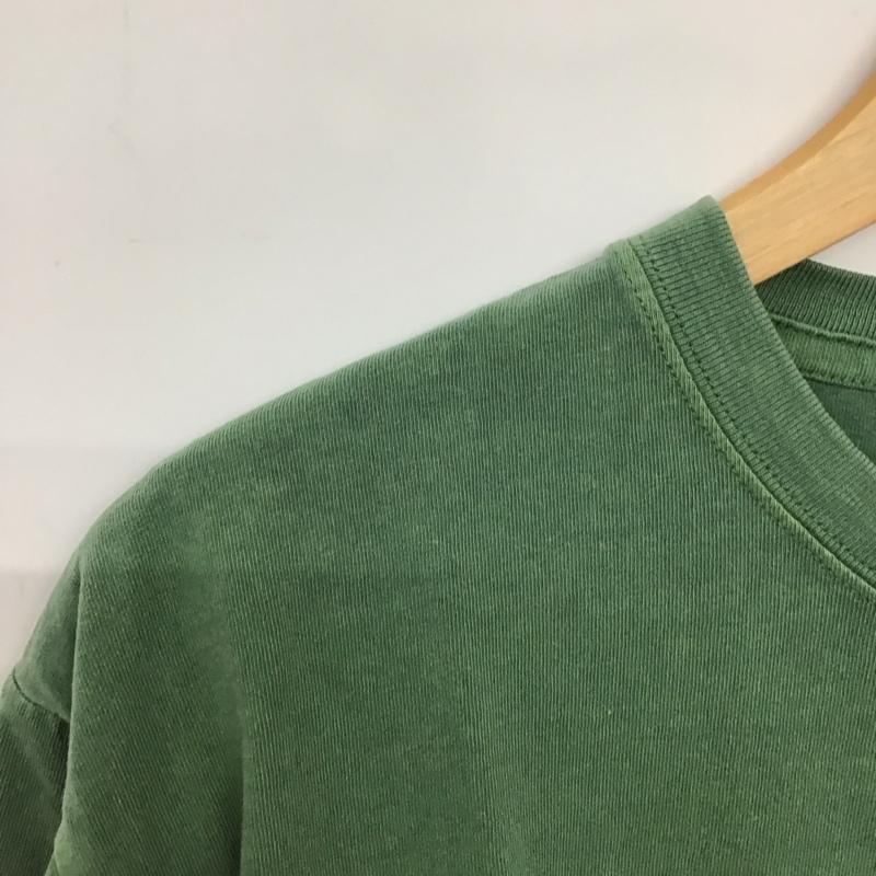 ディスコート Discoat Tシャツ 半袖 DPZ2051206A0007 ピグメントアソートロゴTシャツ S ロゴ、文字 緑 / グリーン /  レディース USED 古着 中古 10150830