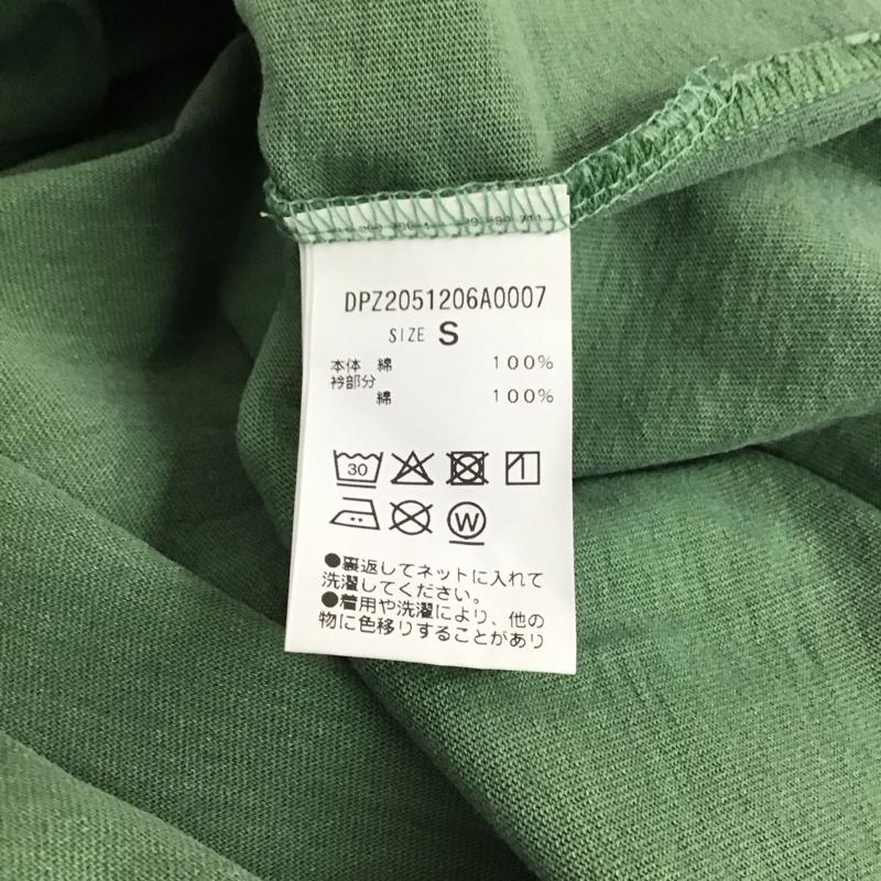 ディスコート Discoat Tシャツ 半袖 DPZ2051206A0007 ピグメントアソートロゴTシャツ S ロゴ、文字 緑 / グリーン /  レディース USED 古着 中古 10150830