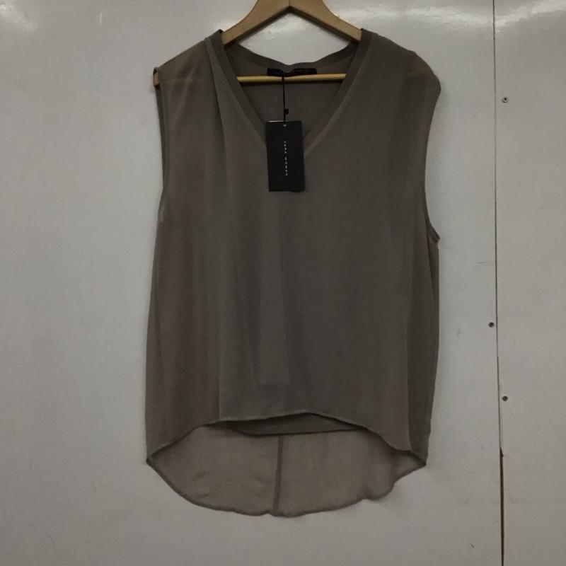 ザラ ZARA ベスト ベスト タグ付 M 無地 マルチカラー / マルチカラー /  レディース USED 古着 中古 10150835