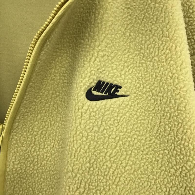 ナイキ NIKE ジャケット、上着 ジャンパー、ブルゾン fb8387-720 フリースジャケット ジップアップジャケット XL ロゴ、文字 マスタード / マスタード /  メンズ USED 古着 中古 10150842
