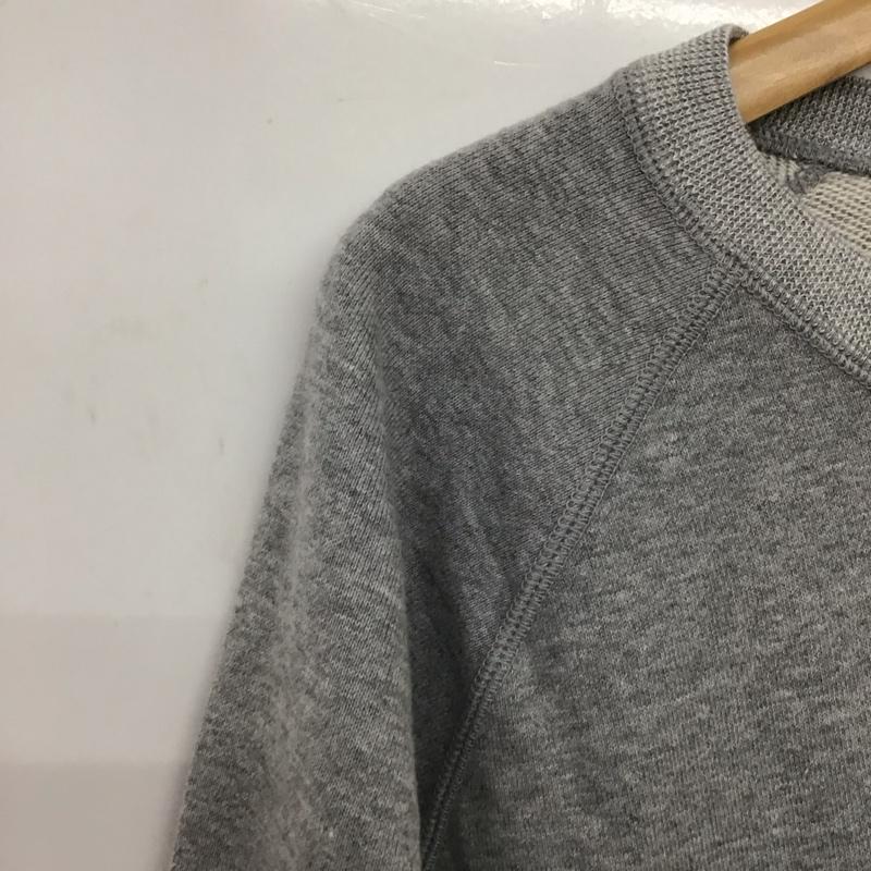 ナイキ NIKE トレーナー 長袖 長袖トレーナー スウェット クルーネック プルオーバー XXL ロゴ、文字 灰 / グレー /  メンズ USED 古着 中古 10150854