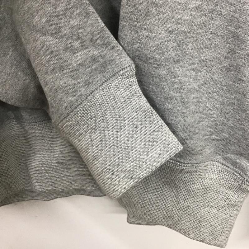 ナイキ NIKE トレーナー 長袖 長袖トレーナー スウェット クルーネック プルオーバー XXL ロゴ、文字 灰 / グレー /  メンズ USED 古着 中古 10150854