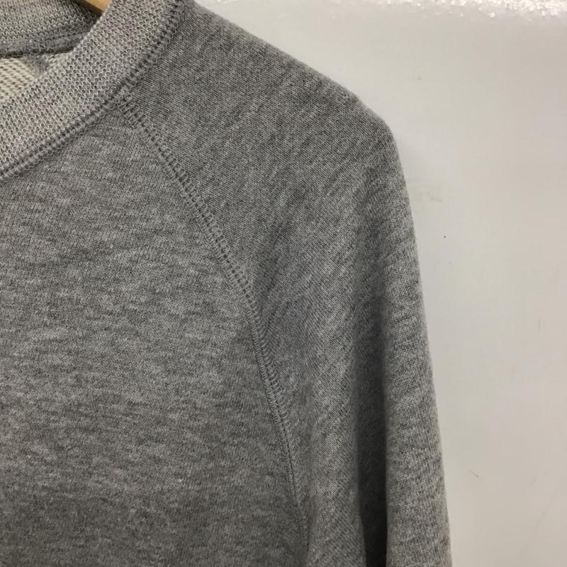 ナイキ NIKE トレーナー 長袖 長袖トレーナー スウェット クルーネック プルオーバー XXL ロゴ、文字 灰 / グレー /  メンズ USED 古着 中古 10150854