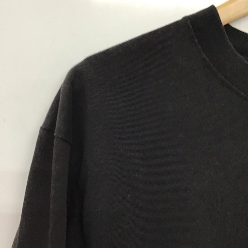 ザノースフェイス THE NORTH FACE カットソー 長袖 nt82131 ロングスリーブバックスクエアロゴティー M ロゴ、文字 黒 / ブラック /  メンズ USED 古着 中古 10150870