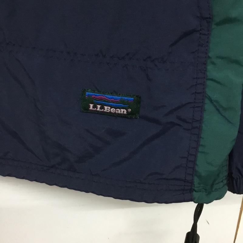 エルエルビーン L.L.Bean ジャケット、上着 ジャンパー、ブルゾン ナイロンジャケット カジュアルジャケット アウター 80s チロリアン 無地 紺 / ネイビー /  メンズ USED 古着 中古 10150880