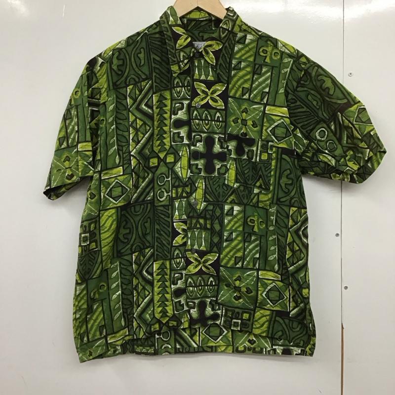古着 USED シャツ、ブラウス 半袖 半袖シャツ 古着 アロハシャツ L プリント マルチカラー / マルチカラー /  メンズ USED 古着 中古 10150887
