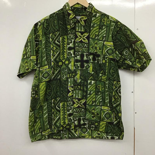 古着 USED シャツ、ブラウス 半袖 半袖シャツ 古着 アロハシャツ L プリント マルチカラー / マルチカラー /  メンズ USED 古着 中古 10150887