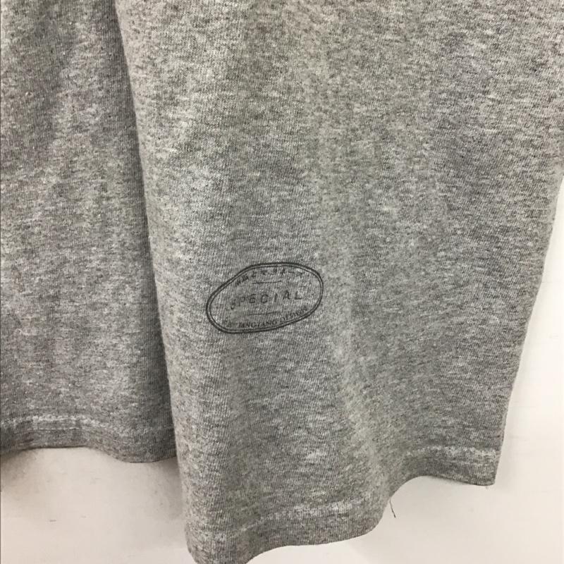 ギルダン GILDAN Tシャツ 半袖 半袖カットソー プリントTシャツ クルーネックカットソー L ロゴ、文字 灰 / グレー /  メンズ USED 古着 中古 10150893