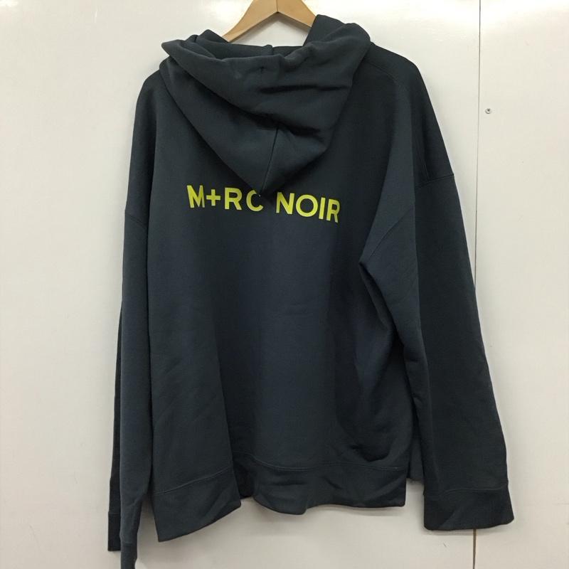マルシェノア M+RC NOIR パーカー 長袖 長袖パーカー プルオーバーパーカー スウェット XL ロゴ、文字 紺 / ネイビー /  メンズ USED 古着 中古 10150896