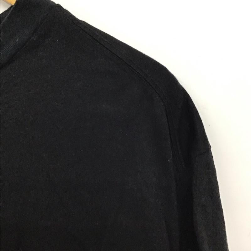 トゥデイエディション TODAY edition Tシャツ 半袖 半袖カットソー プリントTシャツ クルーネックカットソー XL ロゴ、文字 黒 / ブラック /  メンズ USED 古着 中古 10150900