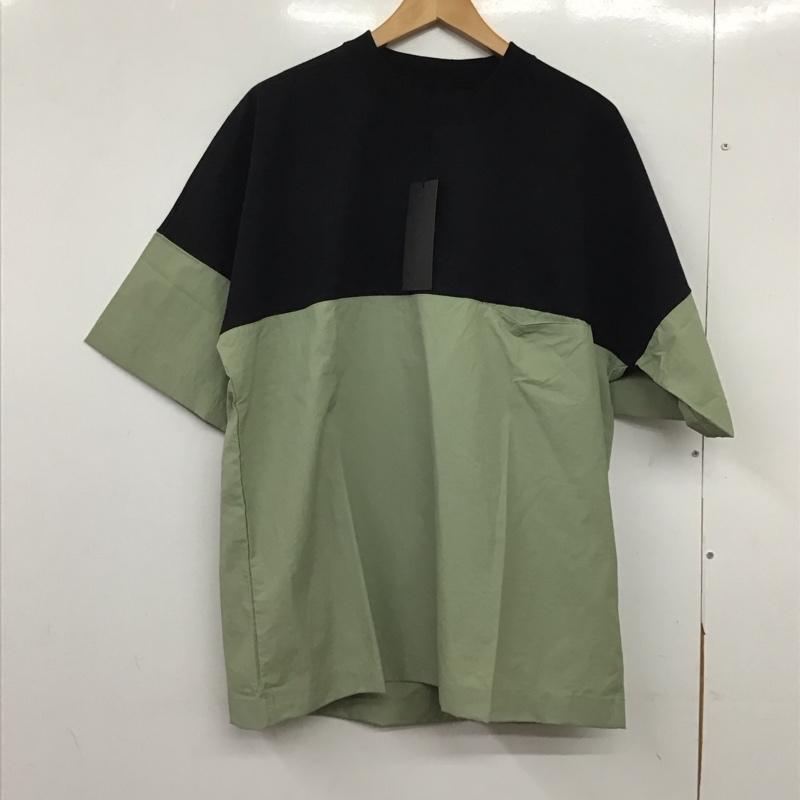 シーバ Sheba Tシャツ 半袖 半袖カットソー 無地Tシャツ クルーネックカットソー 2 無地 黒 / ブラック / X 緑 / グリーン /  メンズ USED 古着 中古 10150901