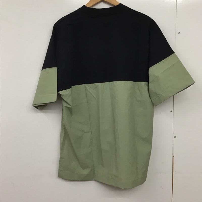 シーバ Sheba Tシャツ 半袖 半袖カットソー 無地Tシャツ クルーネックカットソー 2 無地 黒 / ブラック / X 緑 / グリーン /  メンズ USED 古着 中古 10150901