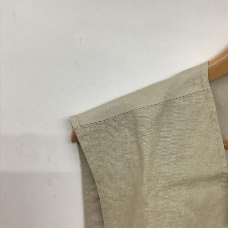 バナナリパブリック BANANA REPUBLIC ベスト ベスト ベスト フロントボタン L 無地 アイボリー / アイボリー /  メンズ USED 古着 中古 10150908
