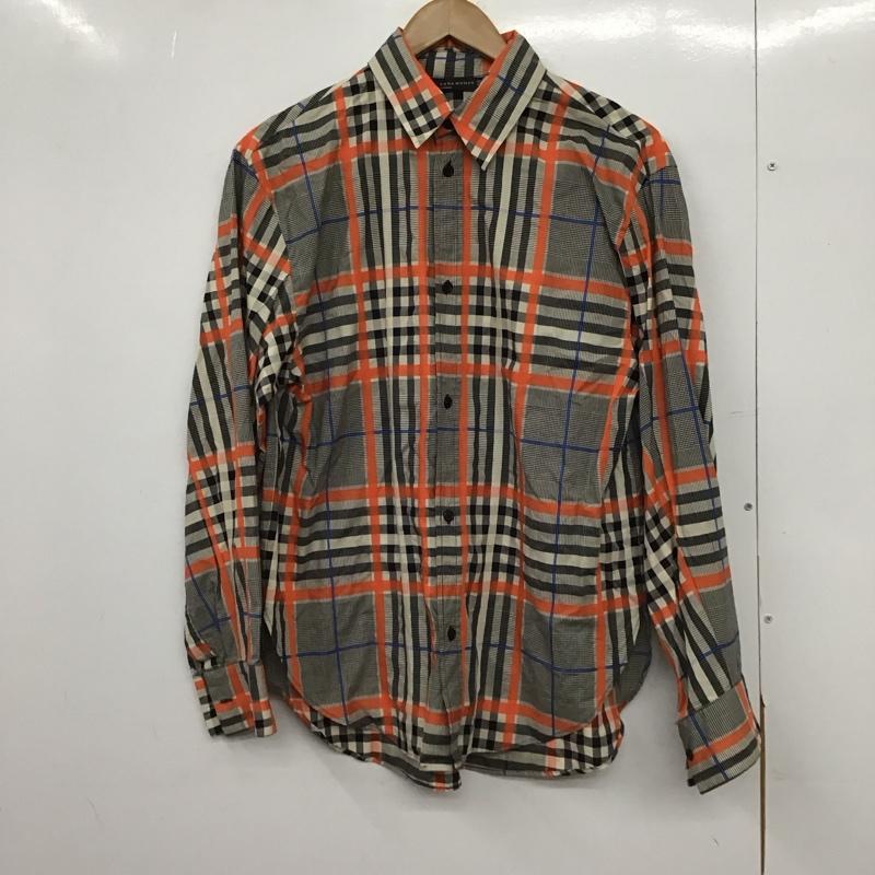 ザラ ZARA シャツ、ブラウス 長袖 M チェック マルチカラー / マルチカラー /  レディース USED 古着 中古 10150909