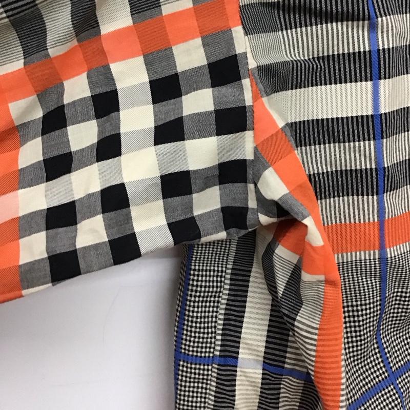 ザラ ZARA シャツ、ブラウス 長袖 M チェック マルチカラー / マルチカラー /  レディース USED 古着 中古 10150909