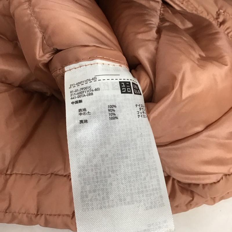 ユニクロ UNIQLO ジャケット、上着 ジャンパー、ブルゾン M 無地 桃 / ピンク /  レディース USED 古着 中古 10150918