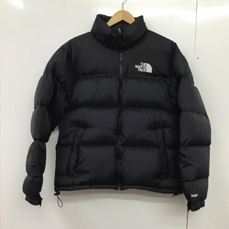 ザノースフェイス THE NORTH FACE ジャケット、上着 ジャンパー、ブルゾン ジップアップジャケット アウター スタンドカラージャケット M ロゴ、文字 黒 / ブラック /  メンズ USED 古着 中古 10150920
