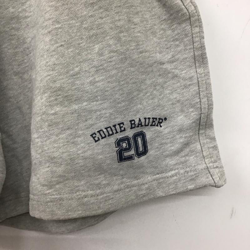 エディーバウアー Eddie Bauer パンツ ショートパンツ ハーフパンツ ショートパンツ カジュアルパンツ スウェットパンツ XS ロゴ、文字 灰 / グレー /  メンズ USED 古着 中古 10150922