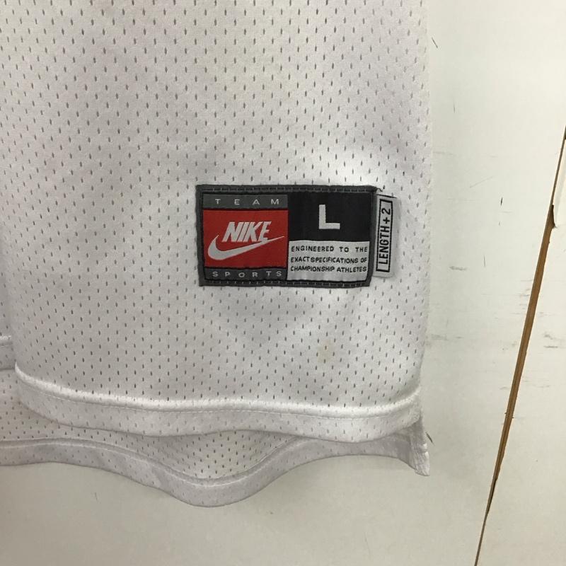 ナイキ NIKE タンクトップ タンクトップ タンクトップ ノースリーブカットソー クルーネック スポーツウェア L ロゴ、文字 白 / ホワイト /  メンズ USED 古着 中古 10150928