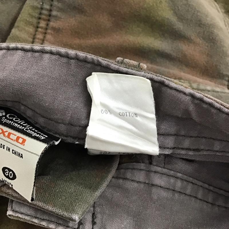 コロンビア Columbia パンツ ワークパンツ、ペインターパンツ 207 pm8585 ワイドパンツ カーゴパンツ カジュアルパンツ 30インチ 総柄 マルチカラー / マルチカラー /  メンズ USED 古着 中古 10150931