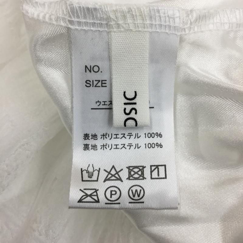 ディスコート Discoat スカート ロングスカート FREE  白 / ホワイト /  レディース USED 古着 中古 10150939