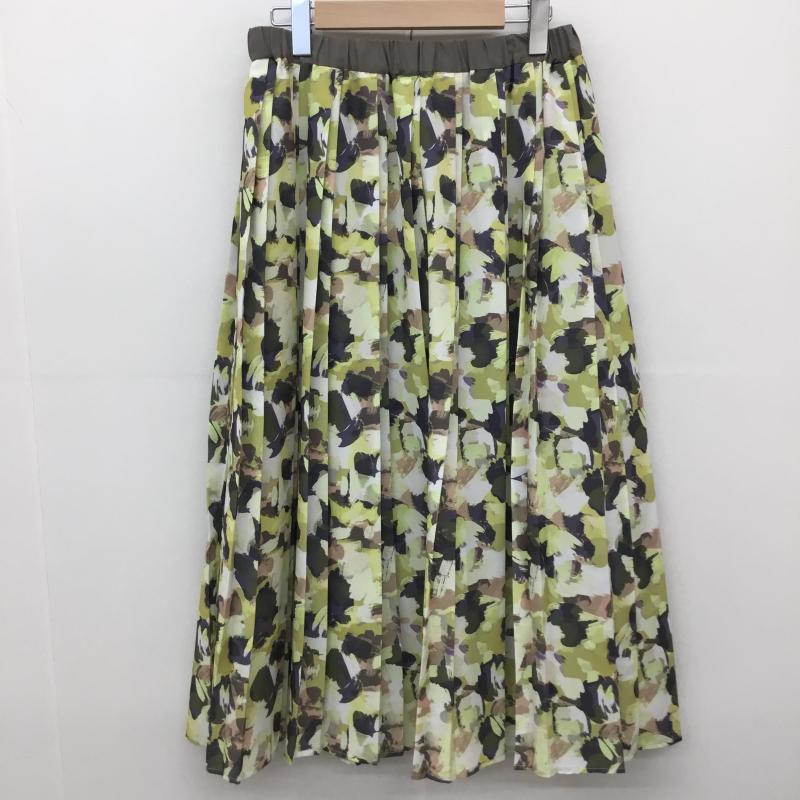 オペークドットクリップ OPAQUE.CLIP スカート ロングスカート 637-76032 M 総柄 マルチカラー / マルチカラー /  レディース USED 古着 中古 10150943