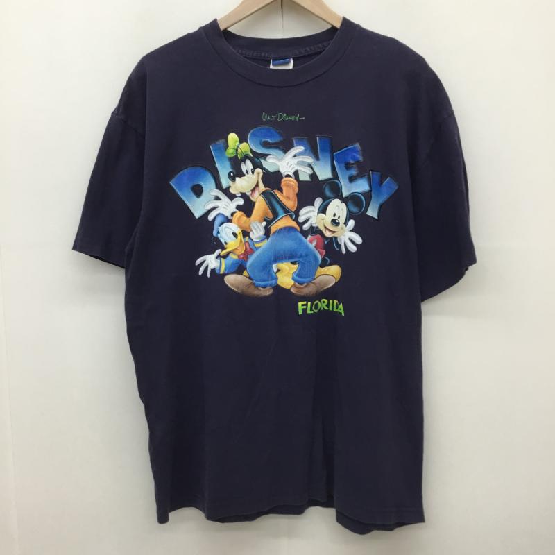 ＵＳフルギ US古着 Tシャツ 半袖 Disney XL プリント 紺 / ネイビー /  メンズ USED 古着 中古 10150948