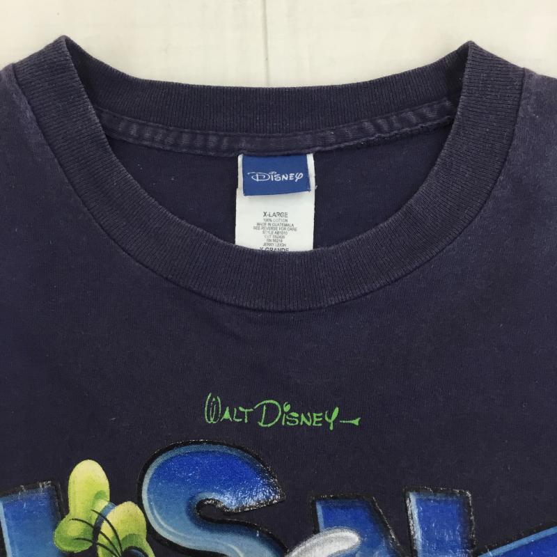 ＵＳフルギ US古着 Tシャツ 半袖 Disney XL プリント 紺 / ネイビー /  メンズ USED 古着 中古 10150948