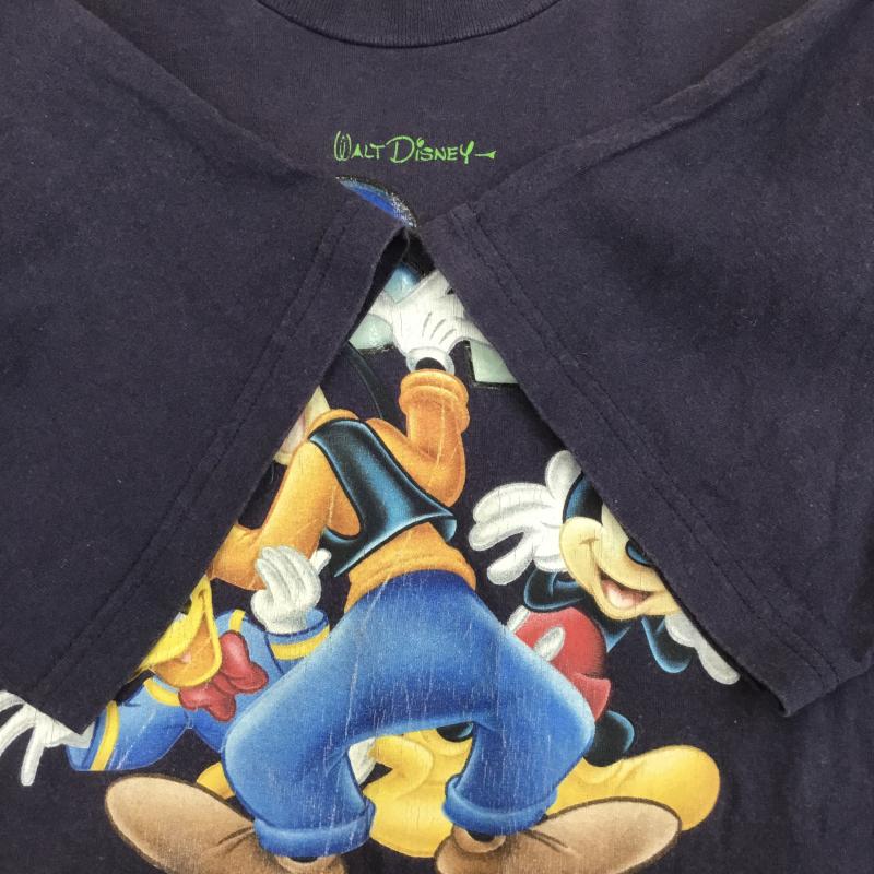 ＵＳフルギ US古着 Tシャツ 半袖 Disney XL プリント 紺 / ネイビー /  メンズ USED 古着 中古 10150948
