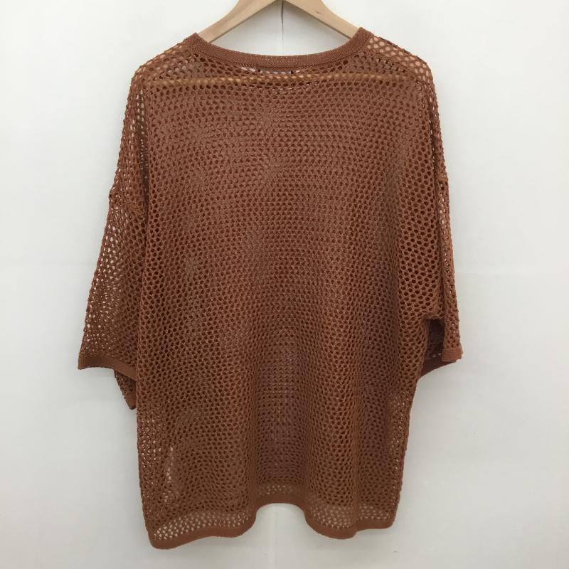 ハレ HARE カットソー 半袖 HA020035SY FREE 無地 茶 / ブラウン /  メンズ USED 古着 中古 10150952