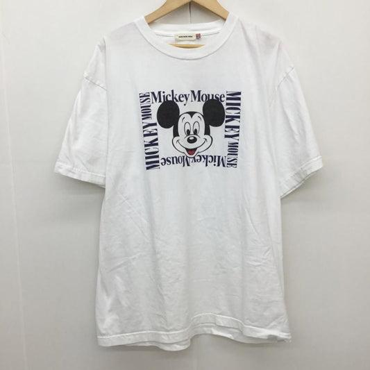 グッドロックスピード GOOD ROCK SPEED Tシャツ 半袖 Disney L キャラクター 白 / ホワイト /  メンズ USED 古着 中古 10150953