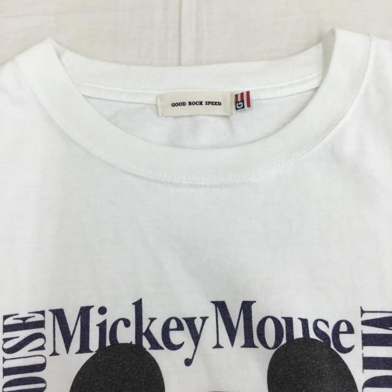 グッドロックスピード GOOD ROCK SPEED Tシャツ 半袖 Disney L キャラクター 白 / ホワイト /  メンズ USED 古着 中古 10150953