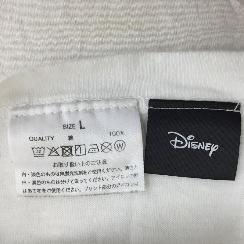 グッドロックスピード GOOD ROCK SPEED Tシャツ 半袖 Disney L キャラクター 白 / ホワイト /  メンズ USED 古着 中古 10150953