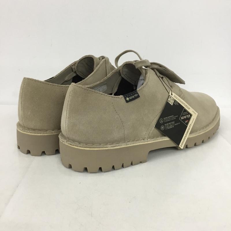 クラークス Clarks カジュアルシューズ カジュアルシューズ 11-32-0794-100-21-26 デザートカーン DesertKhan GORTEX サンドスエード BEAMS UK10.5 箱有 US：11.5 無地 ベージュ / ベージュ /  メンズ USED 古着 中古 10150958