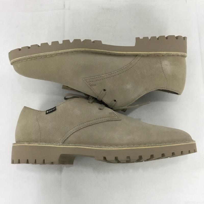 クラークス Clarks カジュアルシューズ カジュアルシューズ 11-32-0794-100-21-26 デザートカーン DesertKhan GORTEX サンドスエード BEAMS UK10.5 箱有 US：11.5 無地 ベージュ / ベージュ /  メンズ USED 古着 中古 10150958