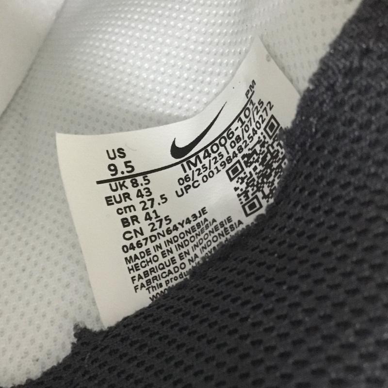 ナイキ NIKE スニーカー スニーカー IM4006-101 PACIFIC LTR 27.5cm 箱有 27.5cm ロゴ、文字 白 / ホワイト / X 黒 / ブラック /  メンズ USED 古着 中古 10150960
