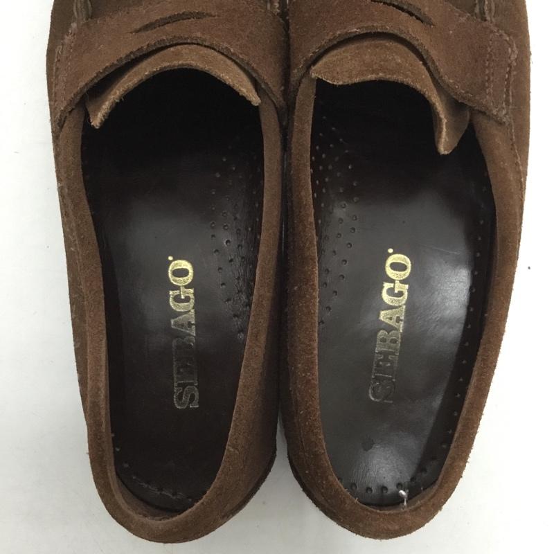 セバコ SEBAGO ローファー ローファー UK6.5 US：7 無地 茶 / ブラウン /  メンズ USED 古着 中古 10150961