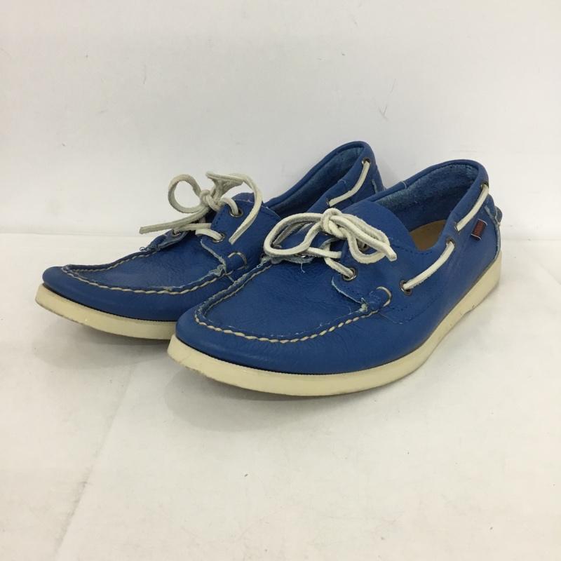 セバコ SEBAGO カジュアルシューズ カジュアルシューズ デッキシューズ 28cm 28.0cm ロゴ、文字 青 / ブルー /  メンズ USED 古着 中古 10150965