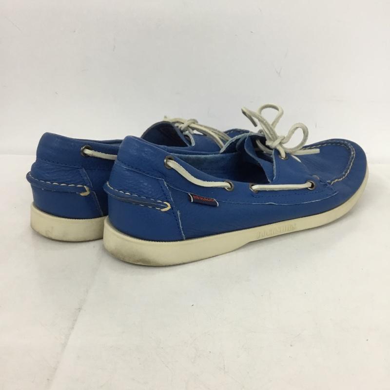 セバコ SEBAGO カジュアルシューズ カジュアルシューズ デッキシューズ 28cm 28.0cm ロゴ、文字 青 / ブルー /  メンズ USED 古着 中古 10150965