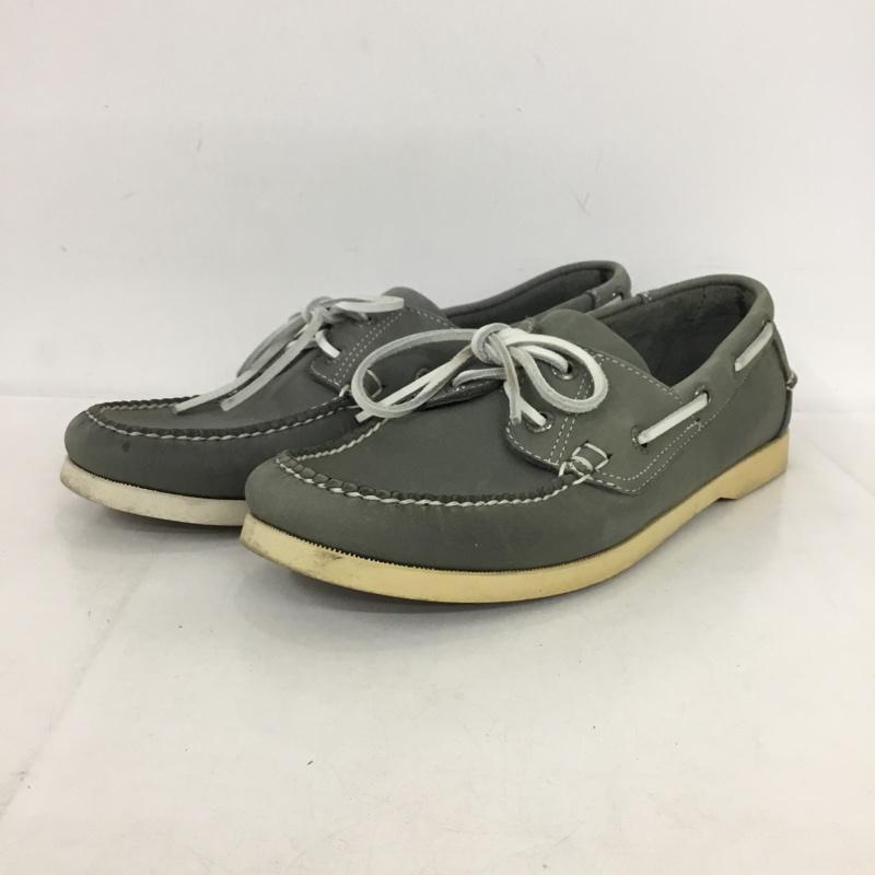 エルエルビーン L.L.Bean カジュアルシューズ カジュアルシューズ 233933 カスコ ベイ ボート モック 9 無地 灰 / グレー /  メンズ USED 古着 中古 10150969