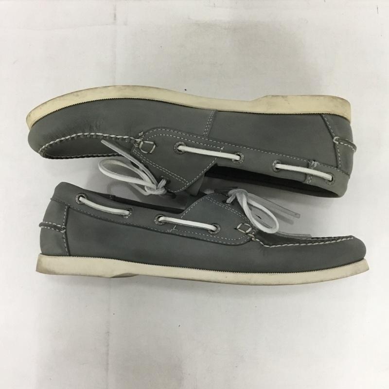 エルエルビーン L.L.Bean カジュアルシューズ カジュアルシューズ 233933 カスコ ベイ ボート モック 9 無地 灰 / グレー /  メンズ USED 古着 中古 10150969