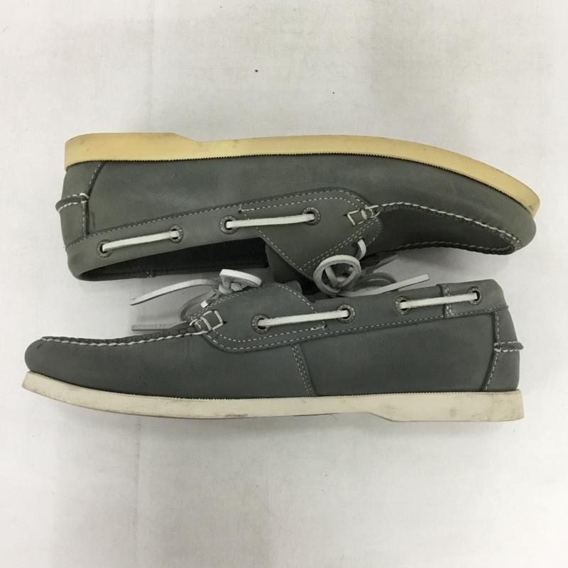エルエルビーン L.L.Bean カジュアルシューズ カジュアルシューズ 233933 カスコ ベイ ボート モック 9 無地 灰 / グレー /  メンズ USED 古着 中古 10150969