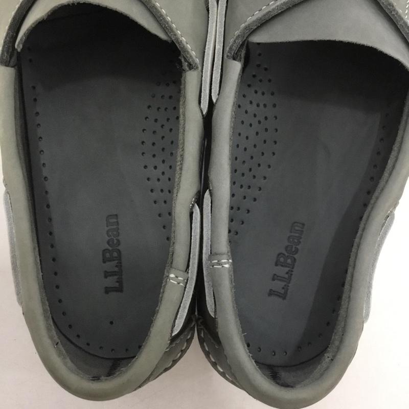 エルエルビーン L.L.Bean カジュアルシューズ カジュアルシューズ 233933 カスコ ベイ ボート モック 9 無地 灰 / グレー /  メンズ USED 古着 中古 10150969