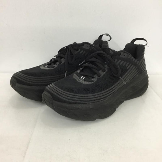 ホカオネオネ HOKA ONEONE スニーカー スニーカー 1019269 BONDI 6 ランニングシューズ 28cm 28.0cm ロゴ、文字 黒 / ブラック /  メンズ USED 古着 中古 10150970