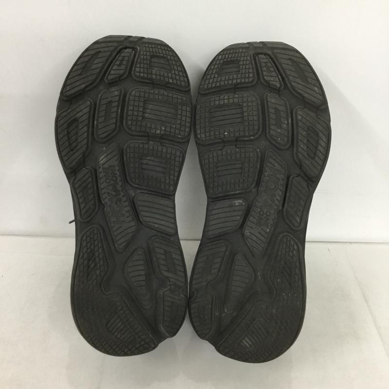 ホカオネオネ HOKA ONEONE スニーカー スニーカー 1019269 BONDI 6 ランニングシューズ 28cm 28.0cm ロゴ、文字 黒 / ブラック /  メンズ USED 古着 中古 10150970