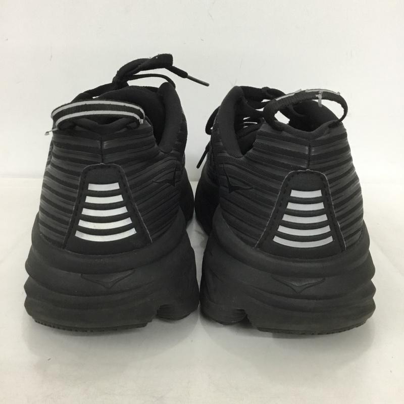 ホカオネオネ HOKA ONEONE スニーカー スニーカー 1019269 BONDI 6 ランニングシューズ 28cm 28.0cm ロゴ、文字 黒 / ブラック /  メンズ USED 古着 中古 10150970