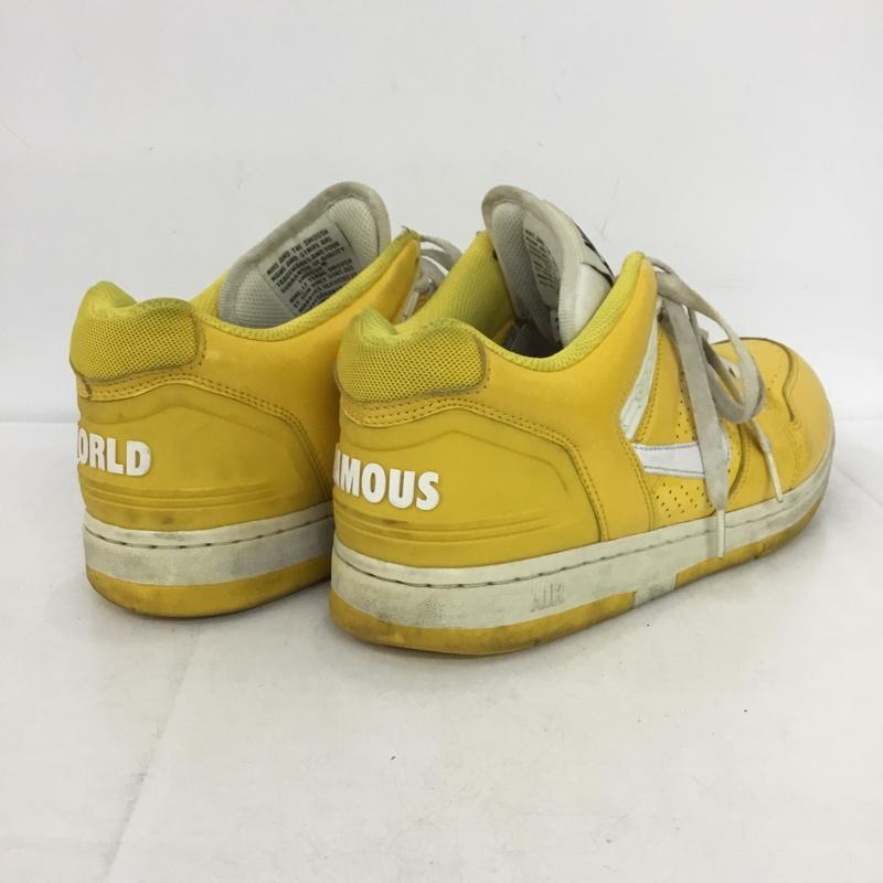 ナイキ NIKE スニーカー スニーカー AA0871-717 SB AIR FORCE 2 LOW SUPREME 27cm 27.0cm ロゴ、文字 黄 / イエロー /  メンズ USED 古着 中古 10150971